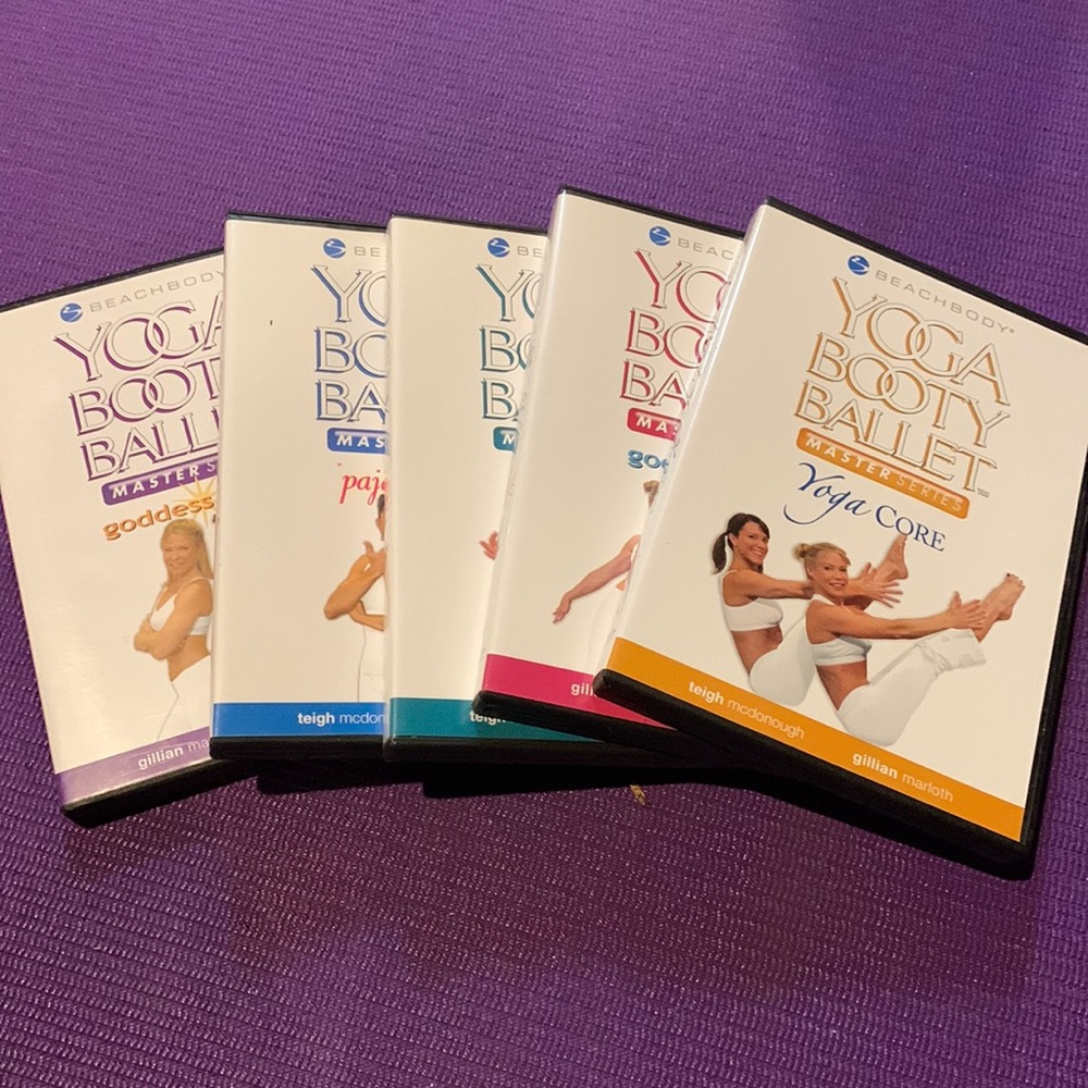 Yoga Booty Ballet Master Series DVDS